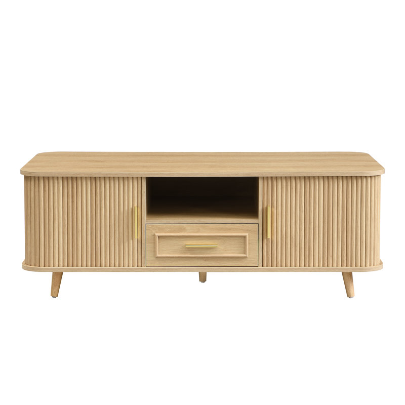 Kyra Multi-Storage Coffee Table, Natural