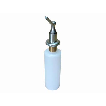 Distributeur de savon décoratif, Nickel satiné