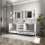 Ensemble de meuble-lavabo mural 80 po