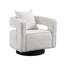 Fauteuil pivotant large de 29 po Caelyn-655602724