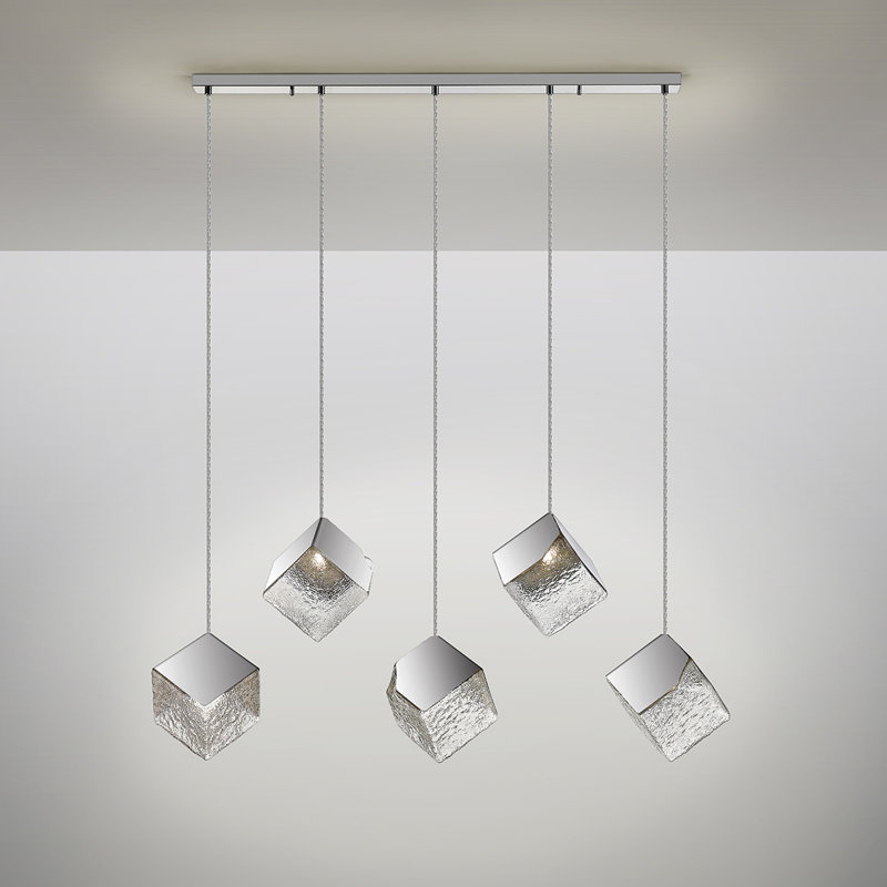 Adryn 5 - Light Cluster Pendant, Chrome