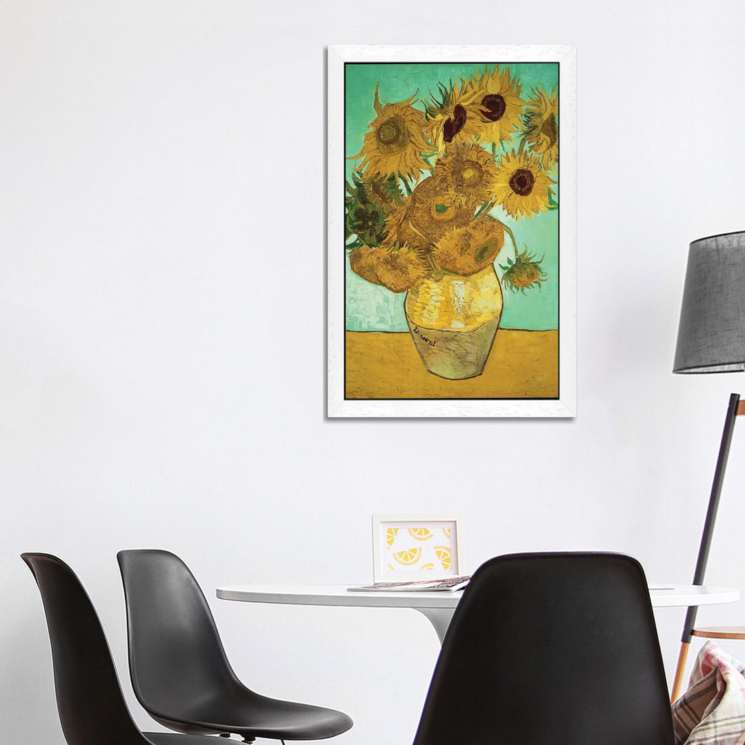 Sunflowers (Third Version), 1888 by Vincent Van Gogh - Painting on Canvas