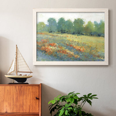 "Rurale campagne I", reproduction d'un seul cadre photo sur toile