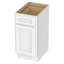 Base de meuble-lavabo simple autoportante de 15 po seulement-92363369