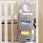 Animal Print Crib Diaper Stacker