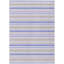 Tapis bleu marine intérieur / extérieur en polyester tissé à la machine Kinslee-379223525