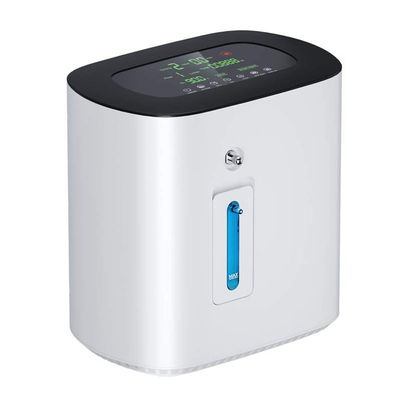 93% Oxygen Generator 1-7L Adjustable Para Home Use,Intelligent Design Dual modos oxygen/Nebulizer therapy