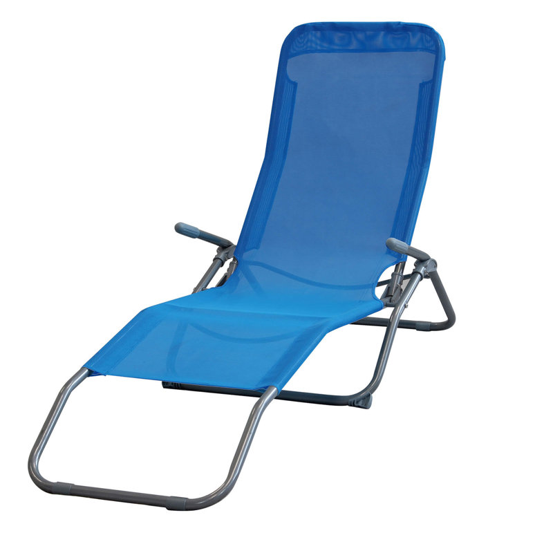 Kynon Folding Beach Chair, Blue