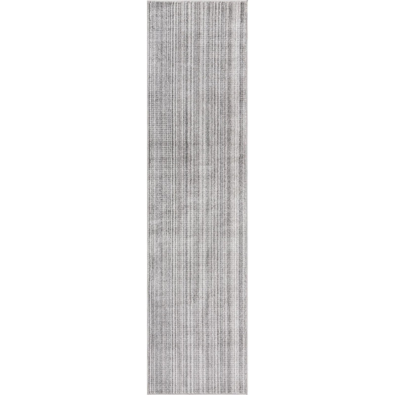 Osteen Striped Area Rug, Runner 2'2" x 5'11", Gray