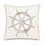 Maritime Linen Square Pillow Cover & Insert