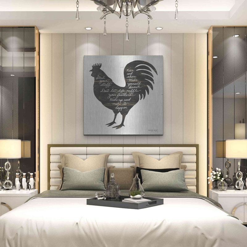 «Rooster Strut Your Stuff» par Cindy Jacobs, H 36 po x l 36 po
