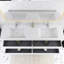 Meuble-lavabo double 71 po avec comptoir intégré en composite 71 po-1708905826