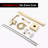 SUMERAIN Freestanding Tub Faucet Filler with Watersense Hand Shower, 360° Swivel Spout Floor Mount Bathtub Faucet, Brushed Gold-120766980