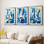 NAUTICAL Series CLxxxi - Impression personnalisée de qualité supérieure avec passe-partout - 3 pièces-2008962828