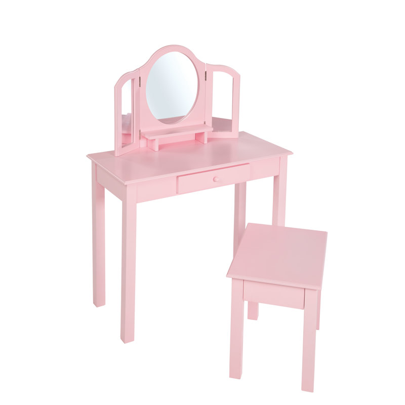 Kids Vanity Set with Mirror