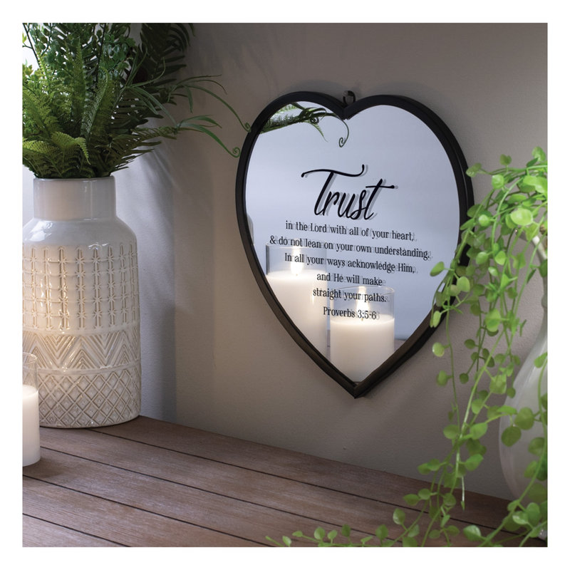 Grand miroir d'appoint Ella-Rose Heart Trust