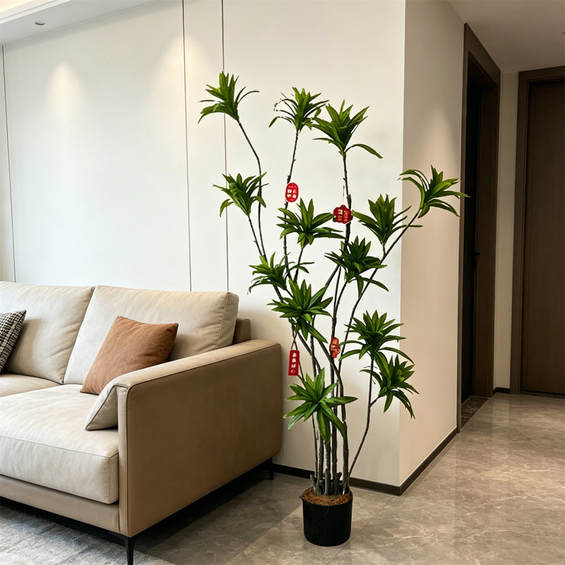 Plantes artificielles réalistes pour la décoration intérieure