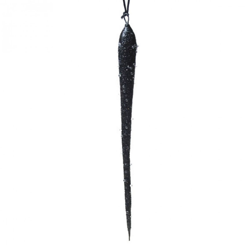15cm Finial Ornament, Black