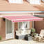 Brayden Studio Polyester Cover Retractable Patio Awning-2194617-2194621