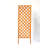  76"H 100% Cedar Wood Lattice Panel Trellis 