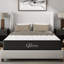 Matelas Queen 10 pouces en gel rafraîchissant - Design, soulagement, faible transfert de mouvement, eau, États-Unis, compatible avec sommier articulé, support gris et blanc, convient aux cadres de lit, mousse à mémoire de forme-653282214