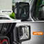 Cadre de pare-pluie en aluminium OMU Genesis Series pour Jeep Wrangler JL 2018 et Jeep Wrangler Gladiator JT 2018+