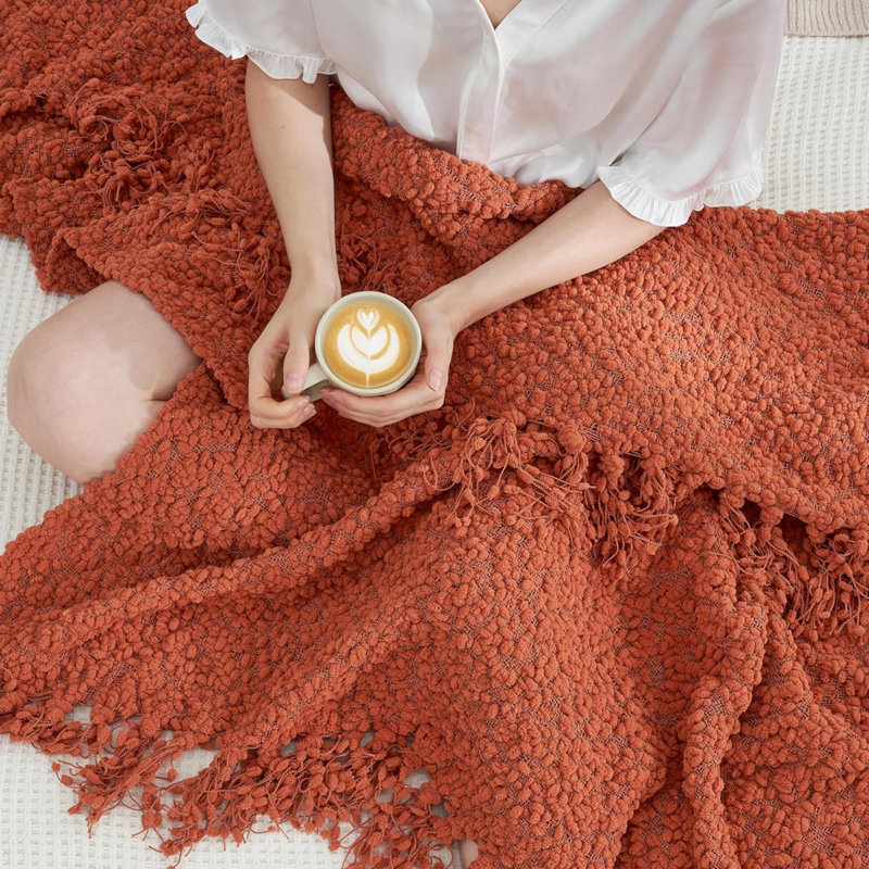 Jeté Knit, Orange