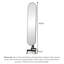 Miroir pleine grandeur moderne et minimaliste-118741558