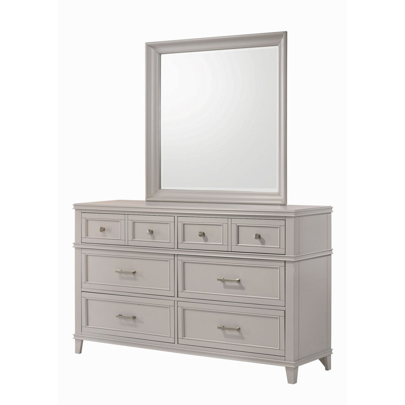 Miroir carré, Gris