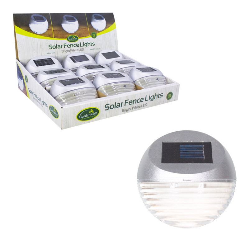 Stainless Steel Low Voltage Solar Powered Integrated LED Deck Light