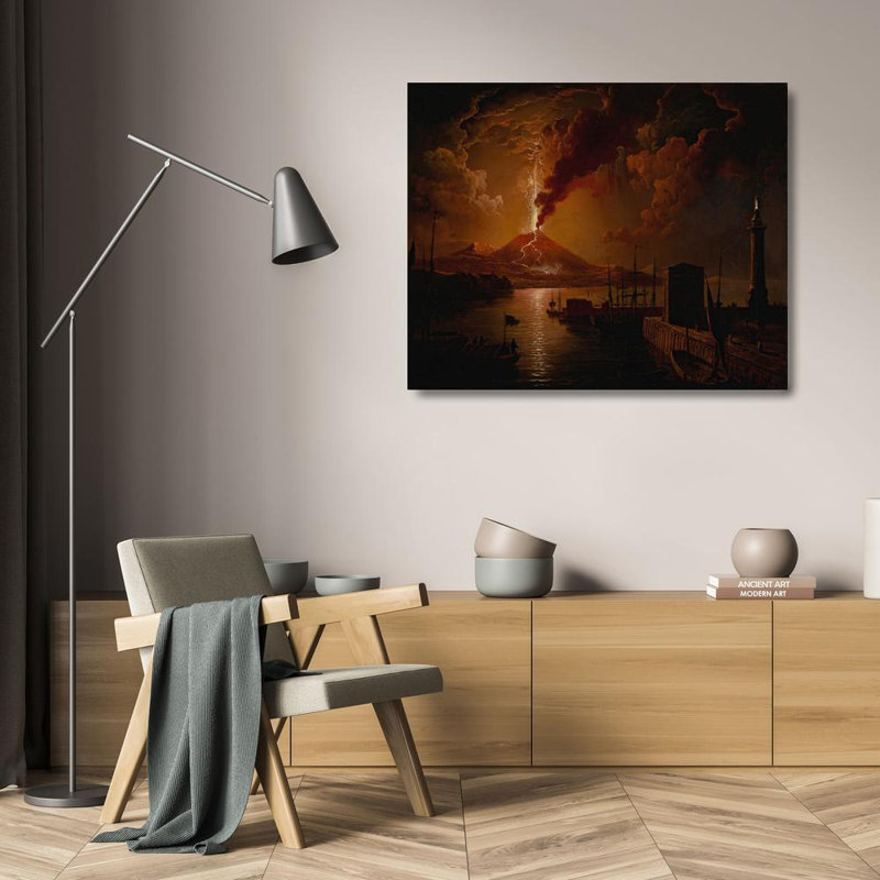 «The Bay of Naples» par Sebastian Pether - Art mural sur toile tendue avec châssis, H 24 po x l 17 po