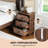 End Table Nightstand Bedroom Storage w/ 3 Drawers & Wood Slide-1086909939-1086909903