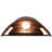 Dusk Solid Brass Flush Mounted Sconce