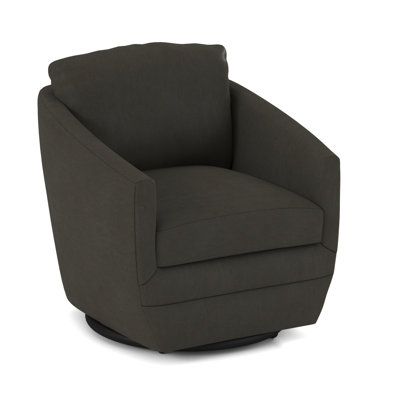 Swivel Barrel Chair