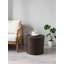 Kingstown RD Barrel Wicker Outdoor Side Table, Pre-Assembled Accent Table