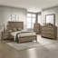 Mobilier de chambre à coucher 1 tiroir à 6 tiroirs de style contemporain en bois