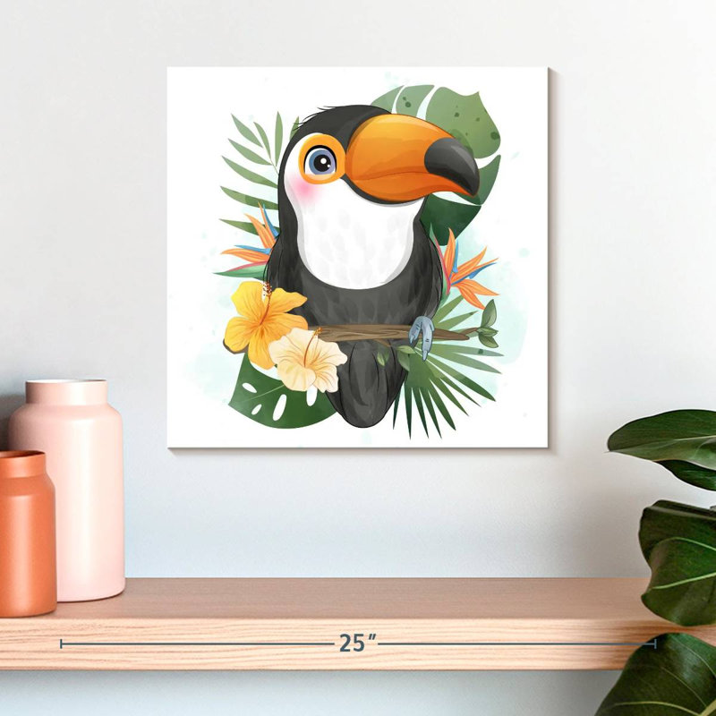 Crowle Baby Toucan, H 16 po x l 16 po