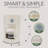 WILLOW 12 Cup Coffee Maker – Programmable Brewing Options with Timer, Beautiful Design, Glass Pot - WHITE-121935826