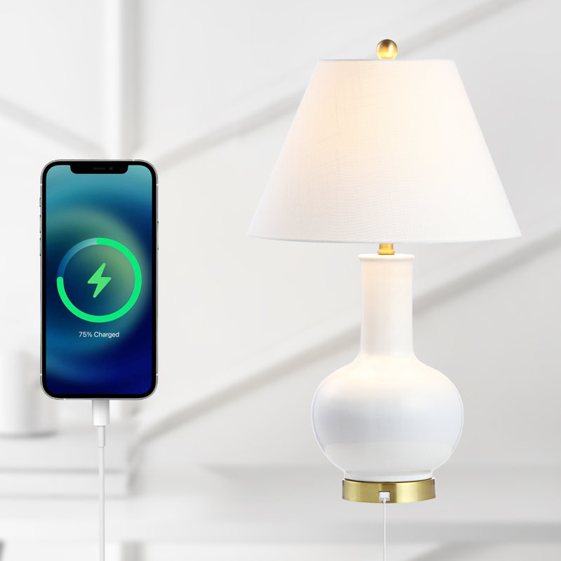 Metal USB Table Lamp