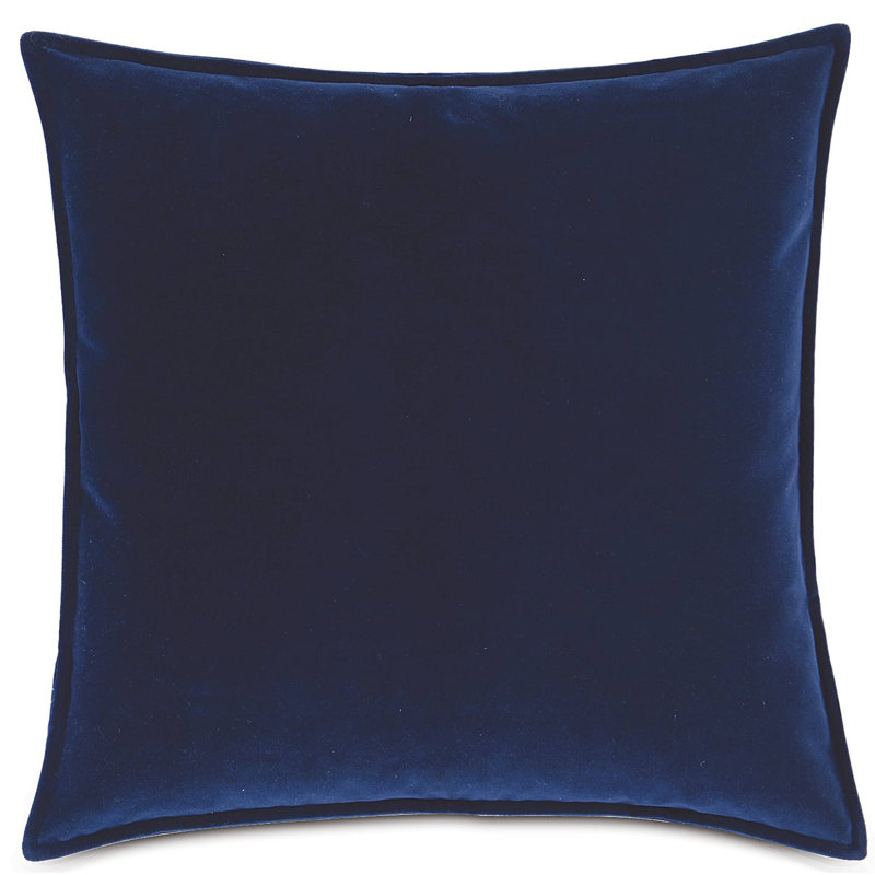 Arthur Solid Colour Cotton Reversible Throw Pillow, Polyester 