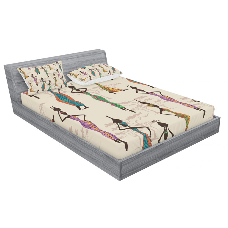 Microfiber Sheet Set, Full Sheet Set with 2 Pillowcases