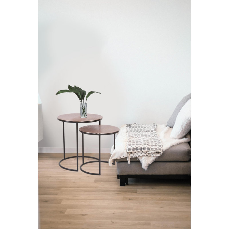 Candelo Nesting Tables, Copper