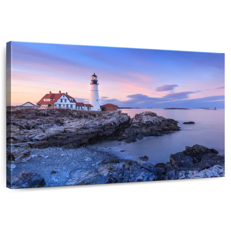 Aletra Portland Head Light Cliff, 8" H x 12" W