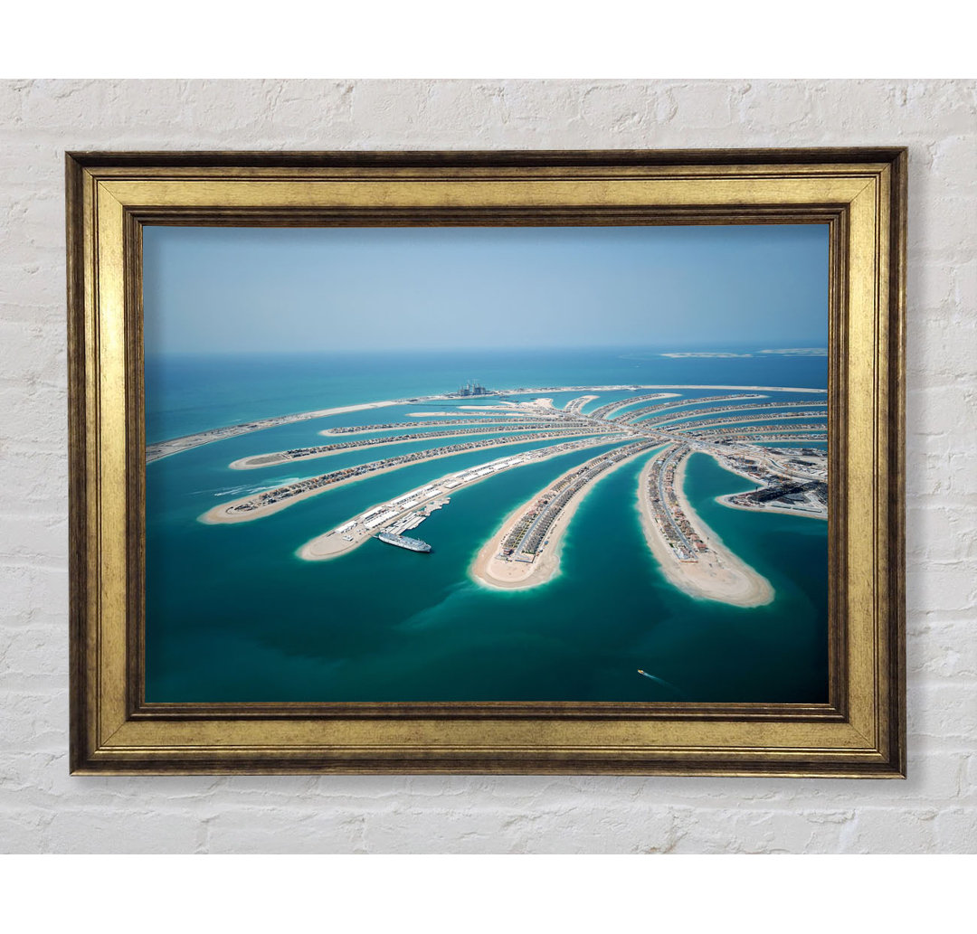 Palm Islands - Einzelne Bilderrahmen Kunstdrucke