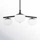 Vibi 3 Light Metal Dimmable Sputnik Chandelier