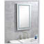 Miroir de salle de bain à DEL 40 po x 24 po avec grands miroirs muraux à intensité variable-1884712028