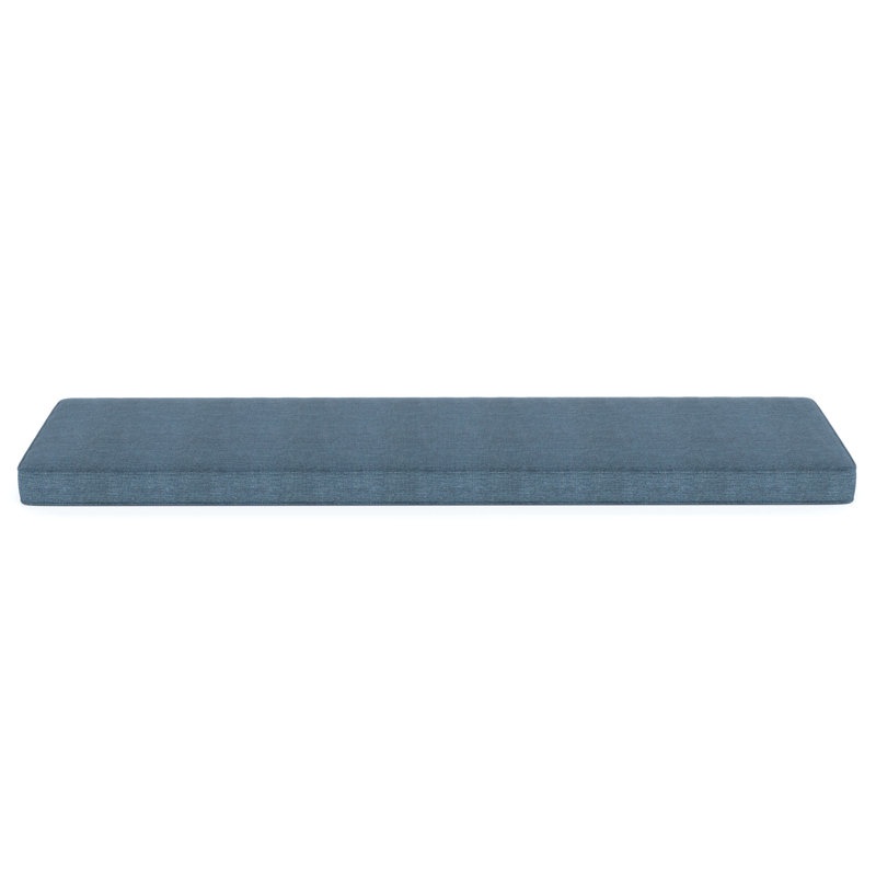 Indoor/Outdoor Sunbrella® Seat Cushion, Spectrum Denim Sunbrella®, 44" W x 18" D