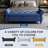 Daira Upholstered Storage Bench, 63" Bed Bench-596024275