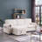 Upholstery Sleeper Sectional Sofa With Storage Space