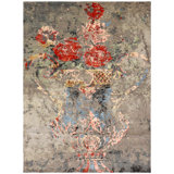 Wool And Silk Nepal One-of-a-Kind Rectangle 9' X 12' Area Rug